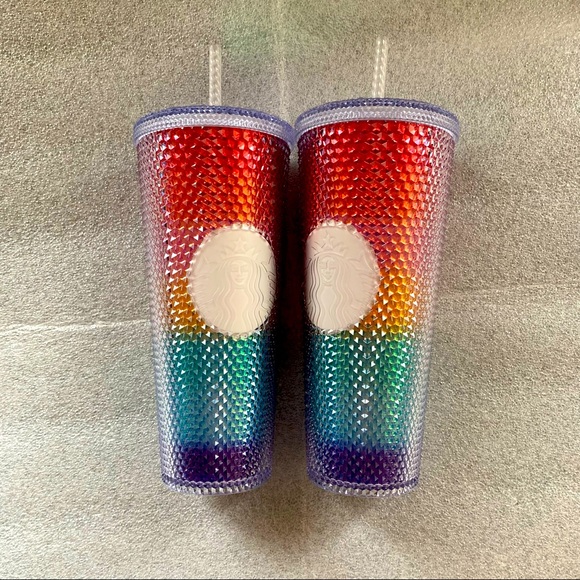 Starbucks  Pride Studded 🌈 Cups - Picture 1 of 6